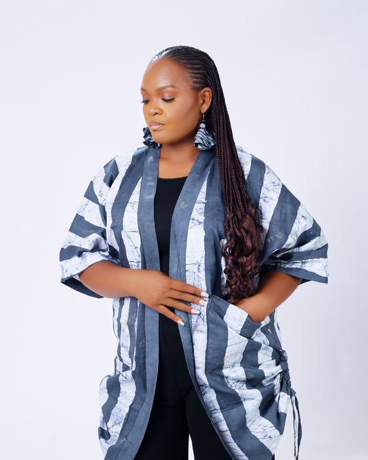 IBIDUN Oversized Kimono Jacket