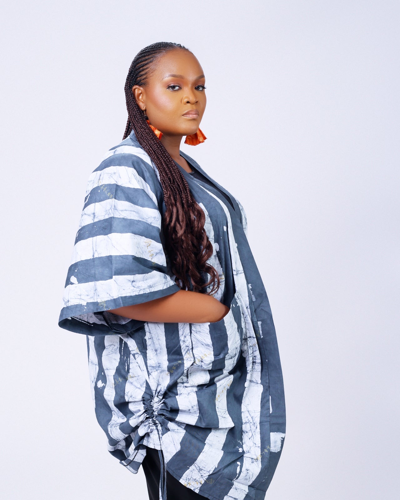IBIDUN Oversized Kimono Jacket