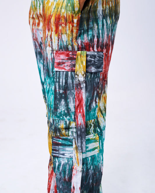 ASHABI Multicolored Combat Pants